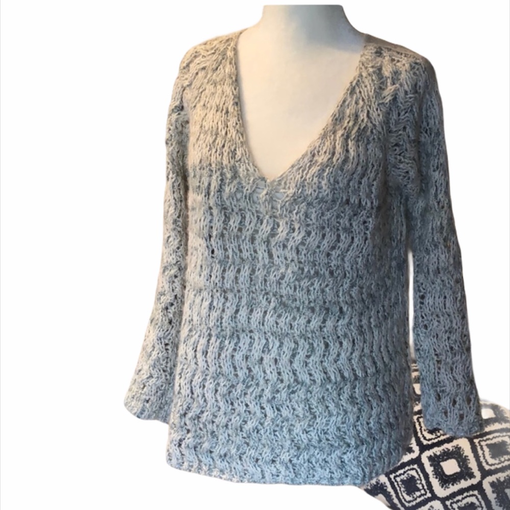 Zara Zaraknit crochet lace insert
